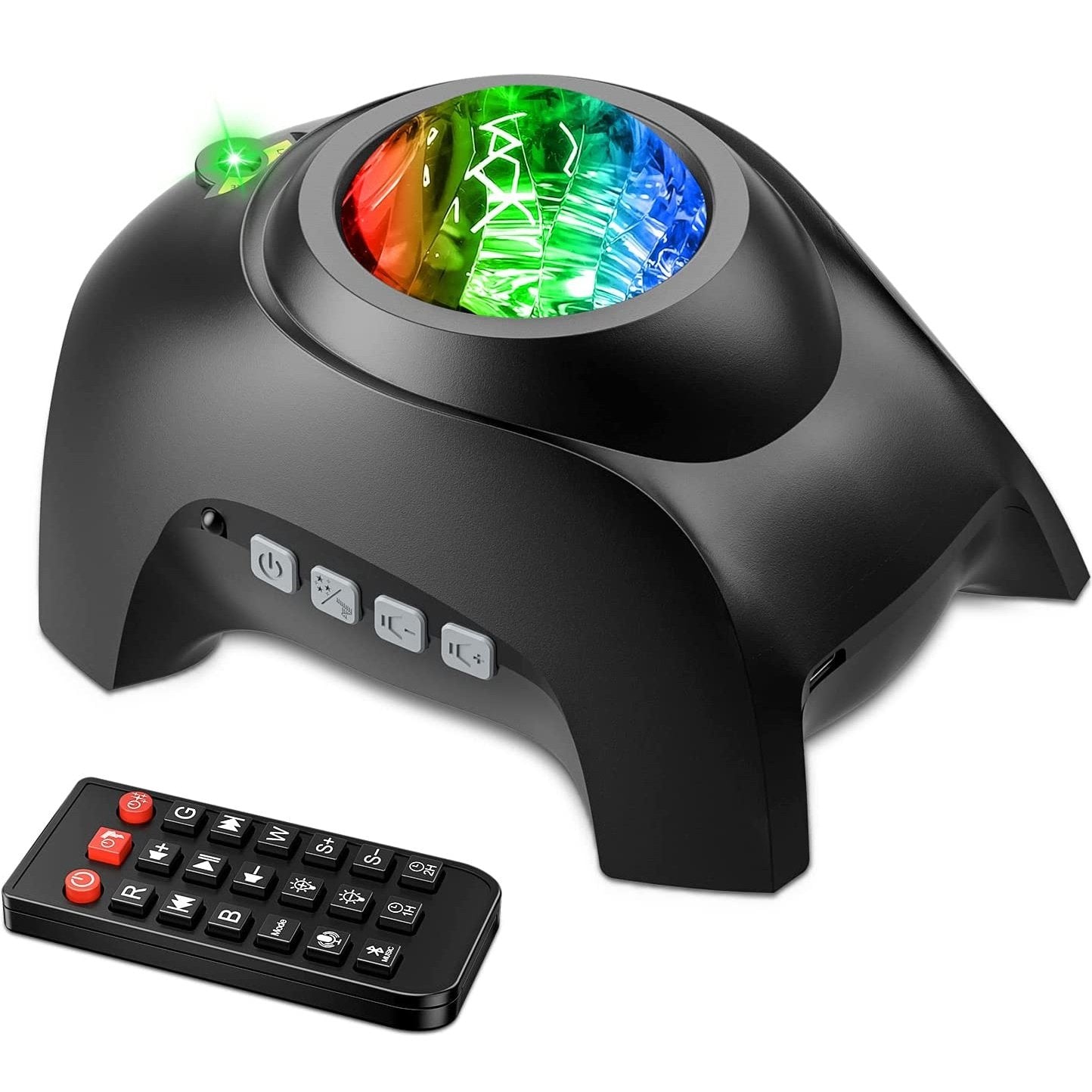 Northern Lights Aurora Projector and Music Bluetooth Speaker and White Noise Machine Galaxy Projector