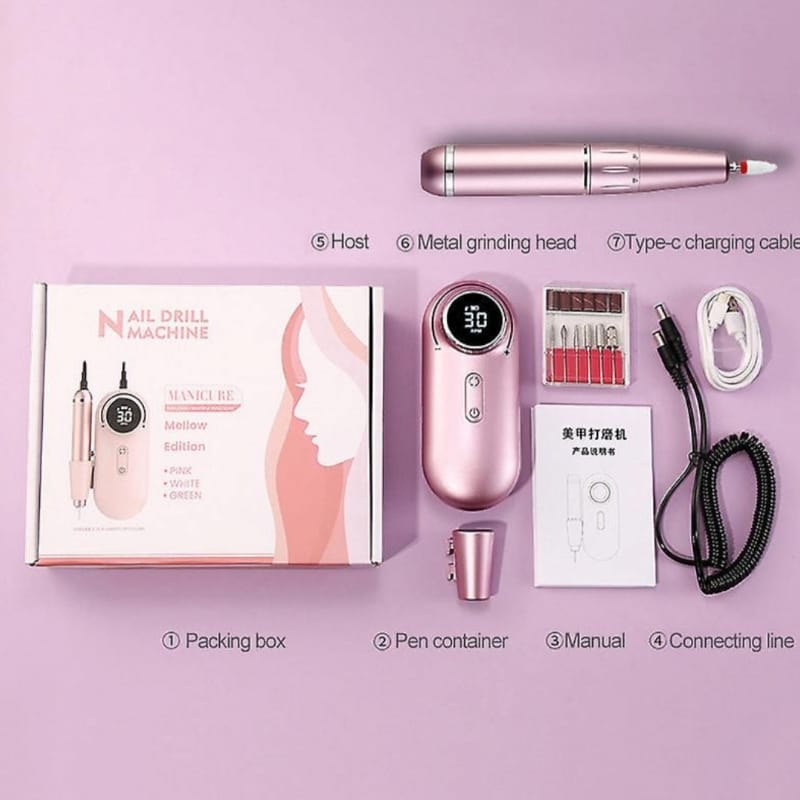 Portable Electric Nail File Drill
