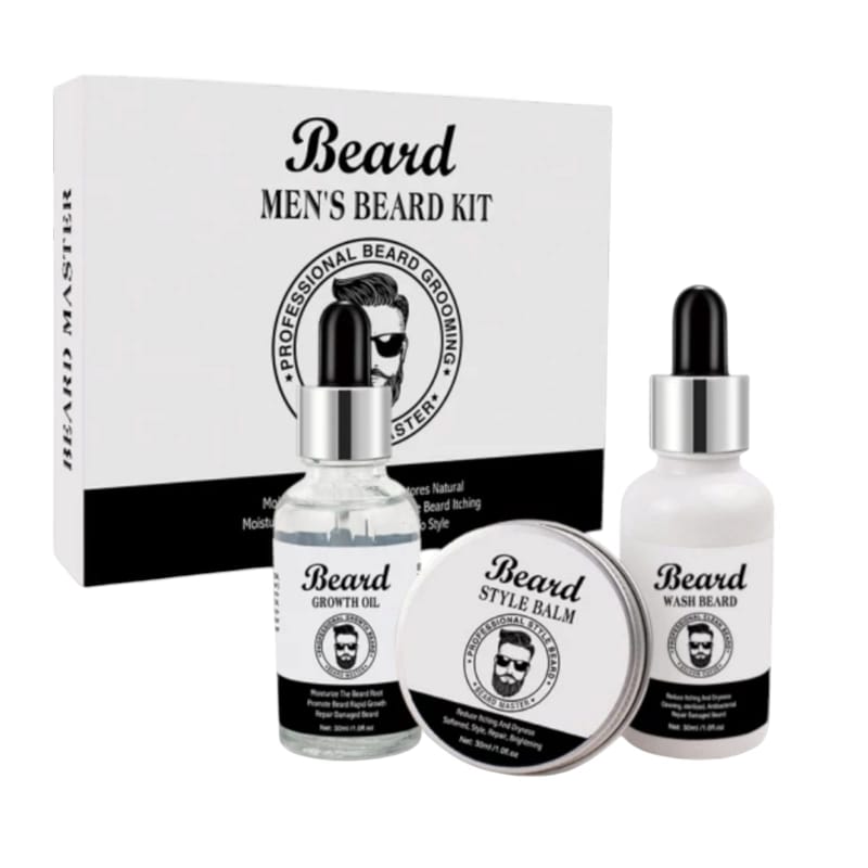 Beard Growth & Hair Care Kit for Men