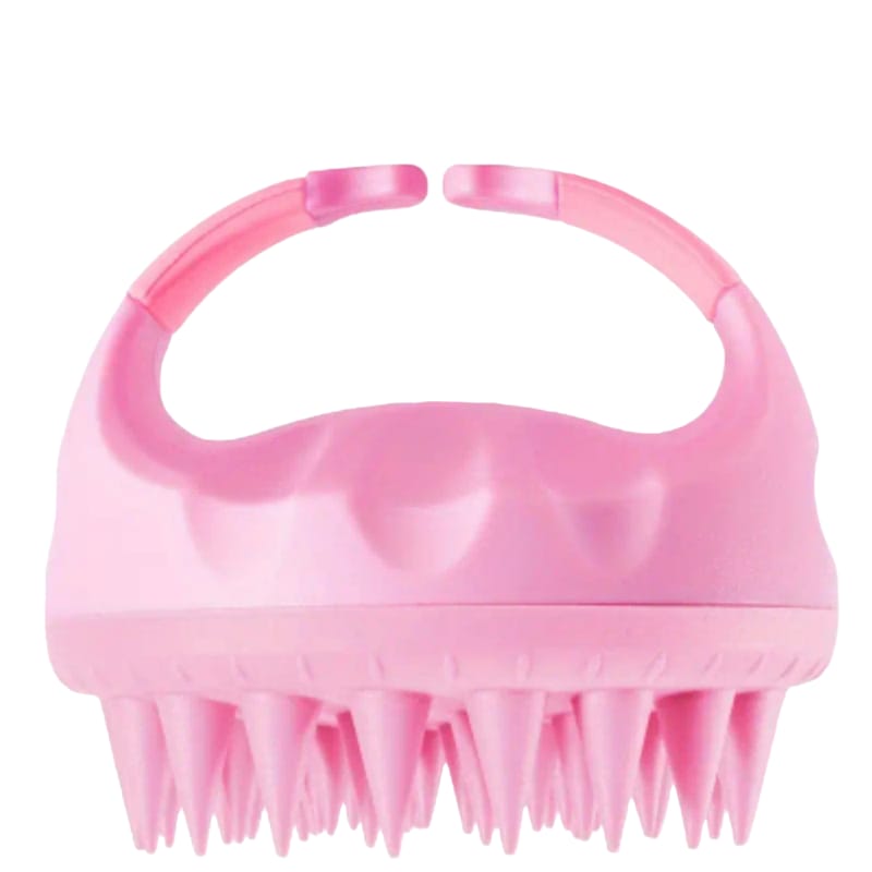 Serina Beauty Shampoo Brush Hair Scalp Massagers Silicone Wet/Dry - BABY PINK