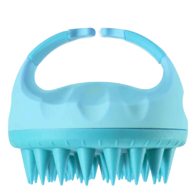 Serina Beauty Shampoo Brush Hair Scalp Massagers Silicone Wet/Dry - SKY BLUE