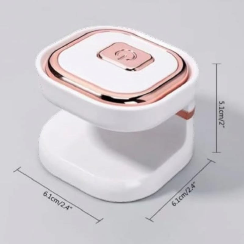 USB Charging 6 Lamp Beads Mini UV/Led Light Nail Lamp 6W Manicure Dryer - White