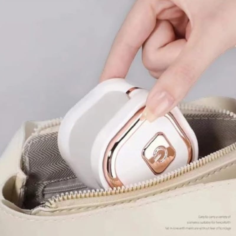 USB Charging 6 Lamp Beads Mini UV/Led Light Nail Lamp 6W Manicure Dryer - White