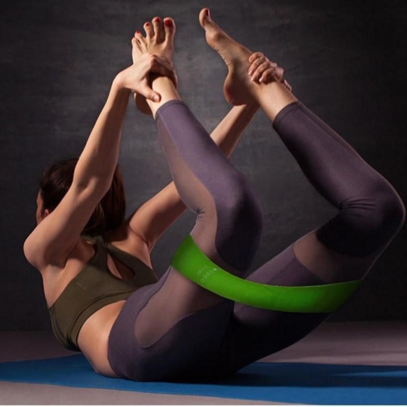 Resistance Band with Loop 5 Strength Set - Bright Colours