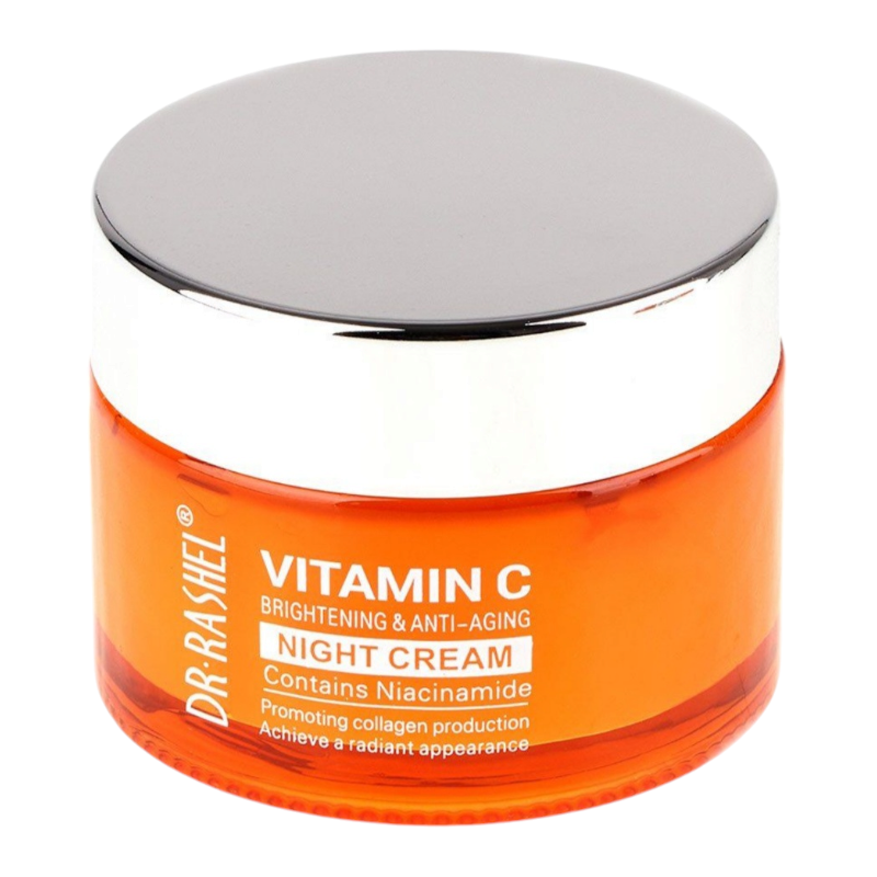 Vitamin C Night Cream with Niacinamide and Collagen - Dr Rashel