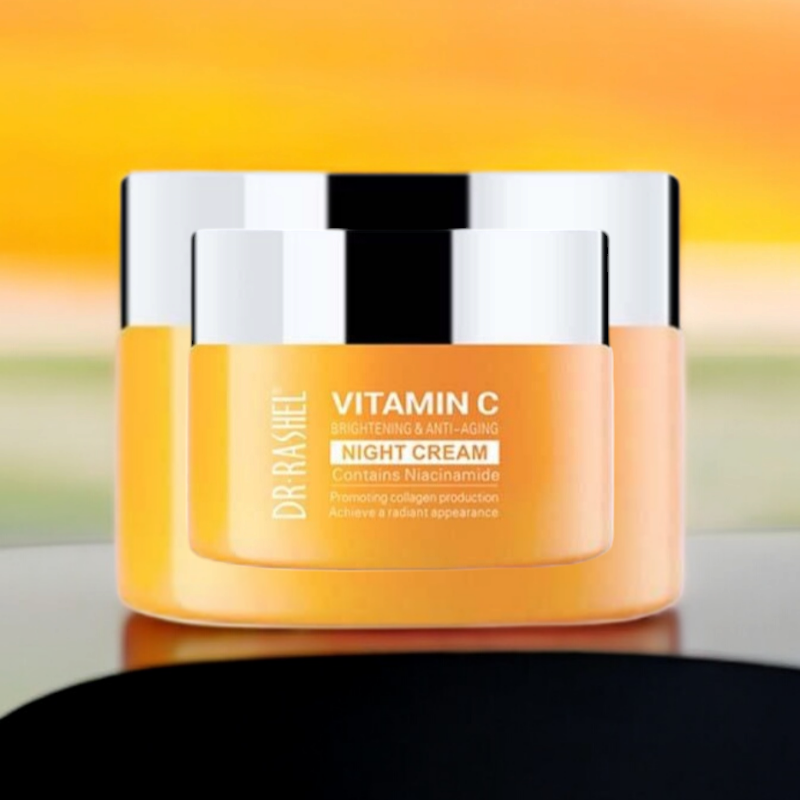 Vitamin C Night Cream with Niacinamide and Collagen - Dr Rashel
