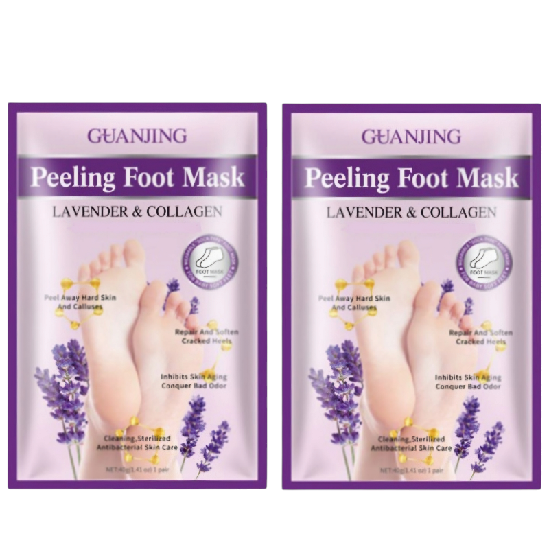 Lavender & Collagen Peeling Foot Mask - 2 IN 1 Set