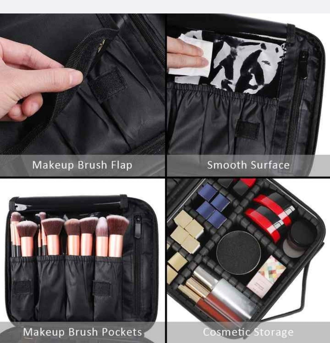 Travel Makeup Toiletry Cosmetic Bag