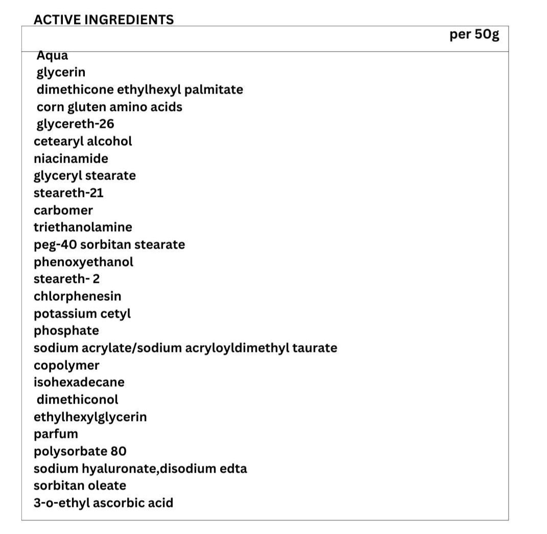 Vitamin C Night Cream with Niacinamide and Collagen - Dr Rashel