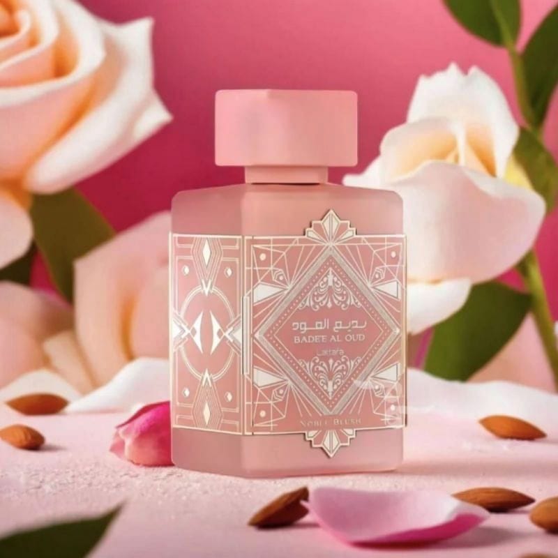 100ml - Orignal Eau De Parfum Badee Al Oud Noble Blush By Lattafa for Women