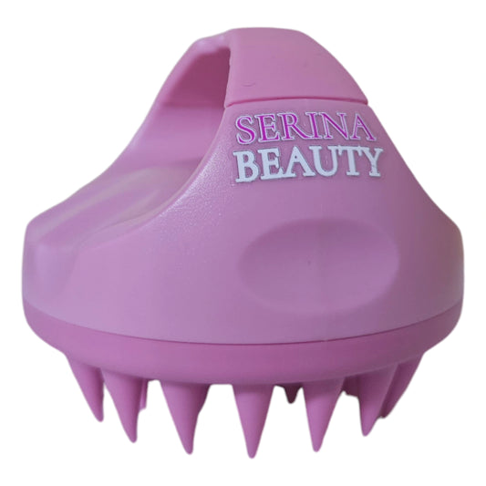 Serina Beauty Shampoo Brush Hair Scalp Massagers Silicone Wet/Dry - BABY PINK